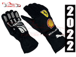 Carlos Sainz 2022 Replica Racing Gloves / Ferrari