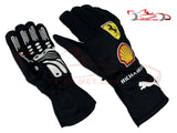 Charles Leclerc 2022 Replica Racing Gloves / Team Ferrari