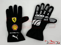 Charles Leclerc 2022 Replica Racing Gloves / Team Ferrari