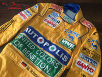 Michael Schumacher 1992 Replica racing suit / Benetton F1 - www.F1Helmet.com