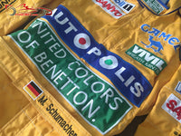 Michael Schumacher 1992 Replica racing suit / Benetton F1 - www.F1Helmet.com