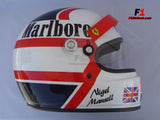 Nigel Mansell 1990 Replica Helmet / Ferrari F1 - www.F1Helmet.com