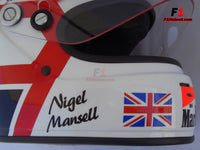 Nigel Mansell 1990 Replica Helmet / Ferrari F1 - www.F1Helmet.com