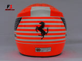 Michael Schumacher 2001 Indianapolis GP Helmet / Ferrari F1 - www.F1Helmet.com