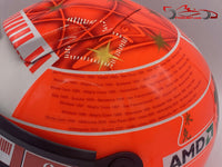 Michael Schumacher 2006 Interlagos GP Helmet / Ferrari F1