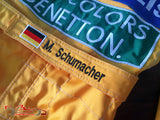 Michael Schumacher 1992 Replica racing suit / Benetton F1 - www.F1Helmet.com