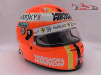 Sebastian Vettel 2019 Tribute to Niki Lauda Helmet / Ferrari F1 - www.F1Helmet.com