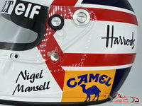 Nigel Mansell 1992 Replica Helmet / Williams F1