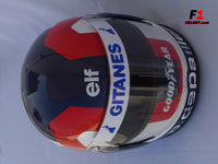 Patrick Depailler 1979 replica helmet / Ligier F1 - www.F1Helmet.com