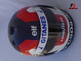 Patrick Depailler 1979 replica helmet / Ligier F1 - www.F1Helmet.com