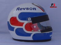 Peter Revson season 1973 replica helmet / Mc Laren F1 - www.F1Helmet.com