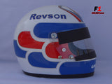 Peter Revson season 1973 replica helmet / Mc Laren F1 - www.F1Helmet.com