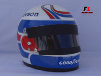 Peter Revson season 1973 replica helmet / Mc Laren F1 - www.F1Helmet.com
