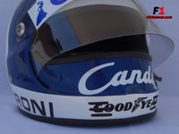Didier Pironi 1980 replica Helmet / Mc Ligier F1 - www.F1Helmet.com