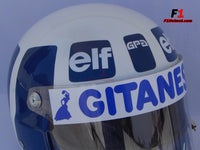Didier Pironi 1980 replica Helmet / Mc Ligier F1 - www.F1Helmet.com