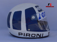 Didier Pironi 1980 replica Helmet / Mc Ligier F1 - www.F1Helmet.com