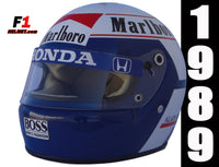 Alain Prost 1989 Replica Helmet / Mc Laren F1 - www.F1Helmet.com