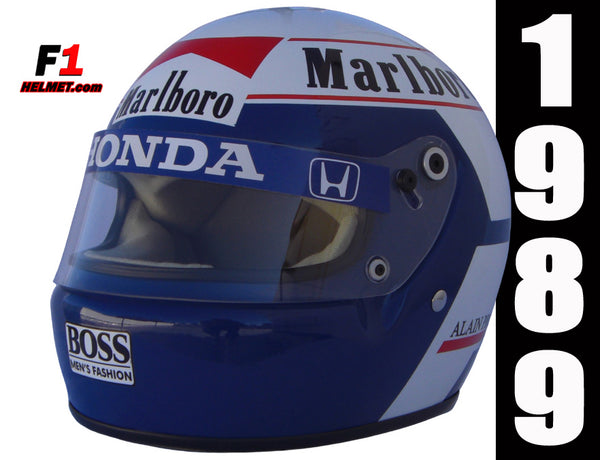 Alain Prost 1989 Replica Helmet / Mc Laren F1 - www.F1Helmet.com