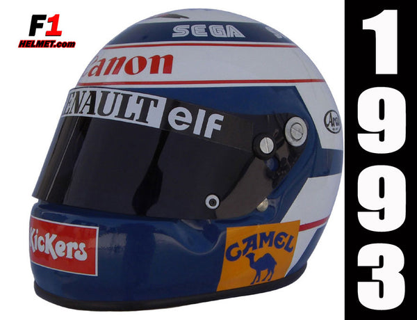 Alain Prost 1993 Replica Helmet / Williams F1 - www.F1Helmet.com