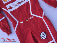 Vettel 2017 Racing Suit / Ferrari 70th Anniversary Monza GP - www.F1Helmet.com