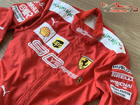 Leclerc 2019 Scuderia Ferrari 90 Years Replica racing suit / Team Ferrari