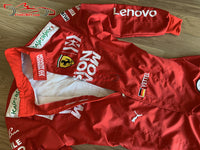 Vettel 2019 Mission Winnow Replica racing suit / Ferrari F1 - www.F1Helmet.com