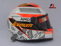 Kimi Raikkonen 2008 MONACO GP Helmet / Ferrari F1 - www.F1Helmet.com