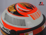 Kimi Raikkonen 2008 MONACO GP Helmet / Ferrari F1 - www.F1Helmet.com