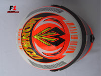 Kimi Raikkonen 2008 MONACO GP Helmet / Ferrari F1 - www.F1Helmet.com