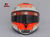 Kimi Raikkonen 2008 MONACO GP Helmet / Ferrari F1 - www.F1Helmet.com