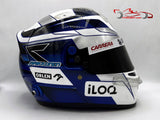 Kimi Raikkonen 2021 Abu Dahbi "Last Race" Helmet / Team Alfa Romeo