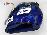 Kimi Raikkonen 2021 Abu Dahbi "Last Race" Helmet / Team Alfa Romeo