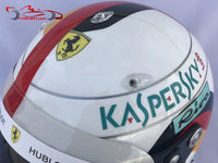 Sebastian Vettel 2018 Hockenheim GP Helmet / Ferrari F1 - www.F1Helmet.com