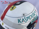 Sebastian Vettel 2018 Hockenheim GP Helmet / Ferrari F1 - www.F1Helmet.com