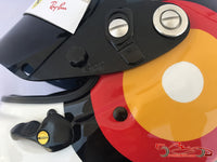 Sebastian Vettel 2018 Hockenheim GP Helmet / Ferrari F1 - www.F1Helmet.com