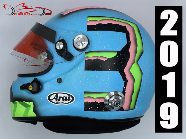 Daniel Ricciardo 2019 Replica Helmet / Renault F1 - www.F1Helmet.com