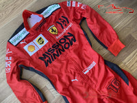Leclerc 2020 Mission Winnow Replica racing suit / Team Ferrari