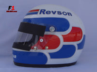 Peter Revson season 1973 replica helmet / Mc Laren F1 - www.F1Helmet.com
