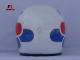 Peter Revson season 1973 replica helmet / Mc Laren F1 - www.F1Helmet.com