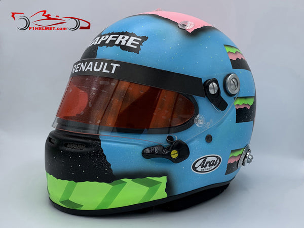 Spark 1:5 Daniel Ricciardo #3 Renault F1 Team formule 1 2019 casque Editions MO8ALA0077 modèle Spark 1:5 Daniel Ricciardo #3 Renault F1 Team formule 1 2019 casque Editions MO8ALA0077 modèle