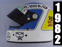 Keke Rosberg 1982 replica Helmet / Williams F1 - www.F1Helmet.com