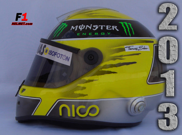 Nico Rosberg 2013 Replica Helmet / Mercedes Benz F1 - www.F1Helmet.com