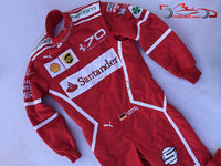 Vettel 2017 Racing Suit / Ferrari 70th Anniversary Monza GP - www.F1Helmet.com