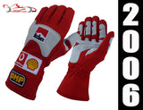 Michael Schumacher 2006 Replica racing gloves / Ferrari F1 - www.F1Helmet.com