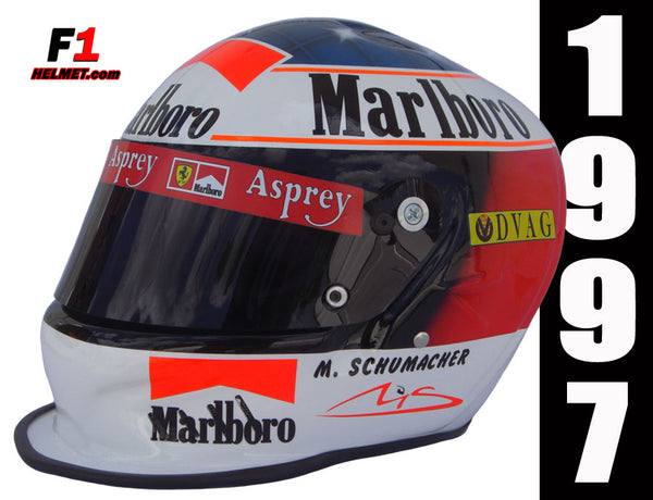 Michael Schumacher 1997 Replica Helmet / Ferrari F1 - www.F1Helmet.com