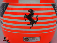 Michael Schumacher 2001 Indianapolis GP Helmet / Ferrari F1 - www.F1Helmet.com