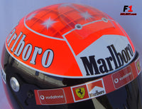 Michael Schumacher 2002 Replica Helmet / Ferrari F1 - www.F1Helmet.com