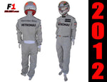 Michael Schumacher 2012  Replica racing suit / Mercedes Benz F1 - www.F1Helmet.com