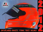 Michael Schumacher 2012 LAST RACE / Mercedes Benz F1 - www.F1Helmet.com