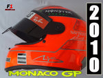 Michael Schumacher 2010 Monaco GP / Mercedes Benz F1 - www.F1Helmet.com